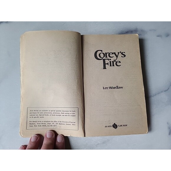 Corey's Fire By Lee Wardlaw Paperback - Picture 3 of 10